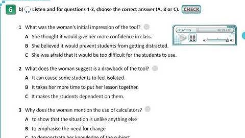 Aspect 11 module 5 p71 ex 6(b) Listening