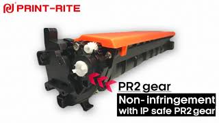 Print-Rite IP Safe Compatible Monochrome Toner Cartridge for HPQ CF217/CF230/CF294