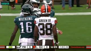 Highlights I Eagles Best Plays vs Cleveland Browns I PRESEASON WEEK 2