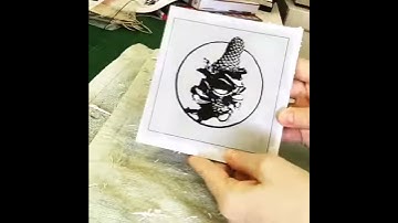 Image transer onto lino