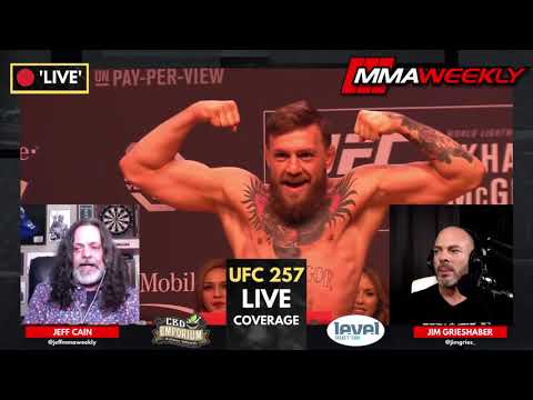 UFC 257: McGregor vs Poirier | LIVE Coverage