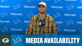 Jared Goff Postgame Media Availability 2025 Nfl Regular Season Week 13 Lions Vs. Packers