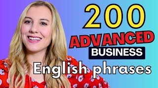 Learn 200 Important Business Phrases