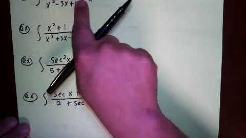 Calc - Substitution Method with Natural Logs