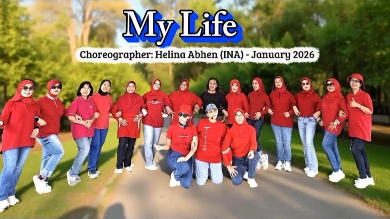 My Life |Line dance | Choreographer: Helina Abhen(INA) -Jan 26 |High Beginner |KJS Tebet LD & Nani R