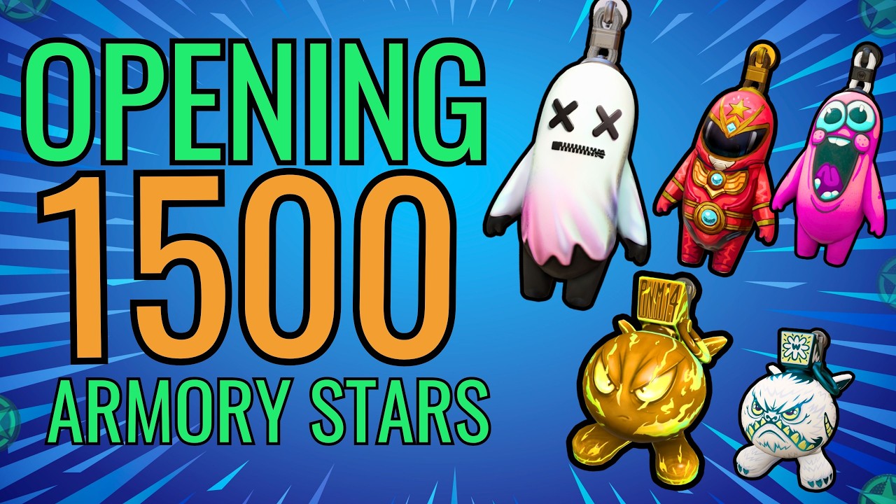 Opening New CHARMS and STICKERS | 1500 Stars Opening | Armory Pass ...