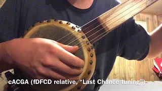Gourd Banjo Tunings