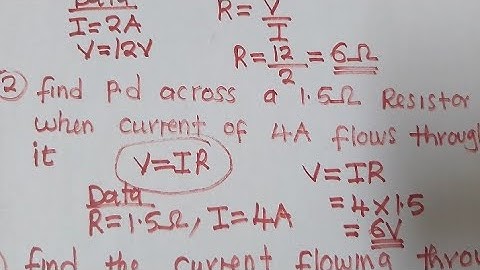 Physics - Electricity (Current Electricity) made Easy With Exam Questions