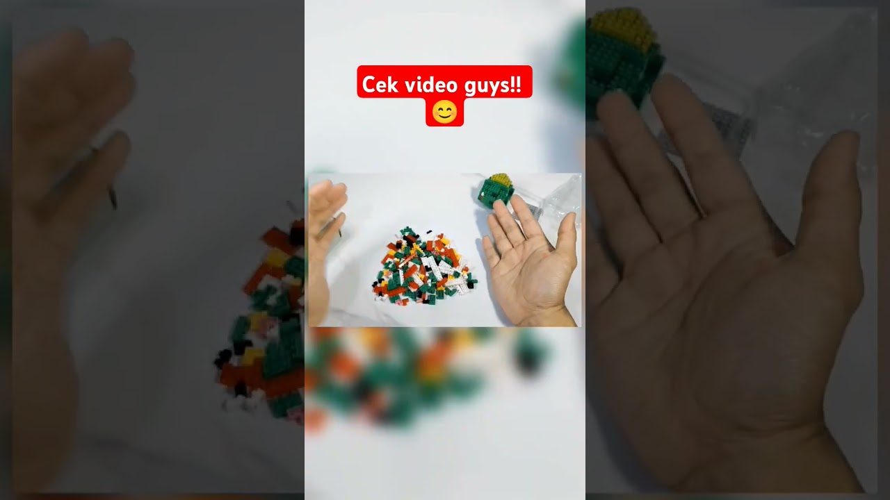 SO FUN!! UNBOXING AND BUILD BRICKS POKEMON "CATERPIE" 