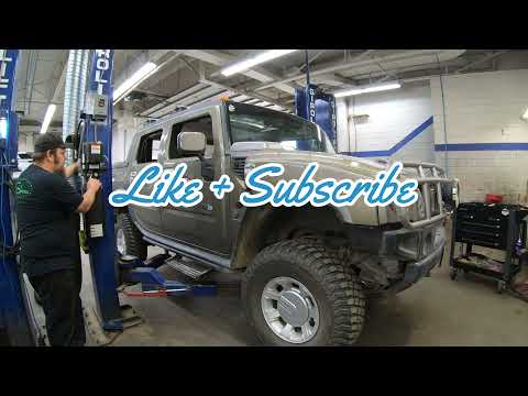 How to replace a Hummer H2 hub bearing assembly                                    #hummer #hummerh2