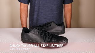 chuck all star leather