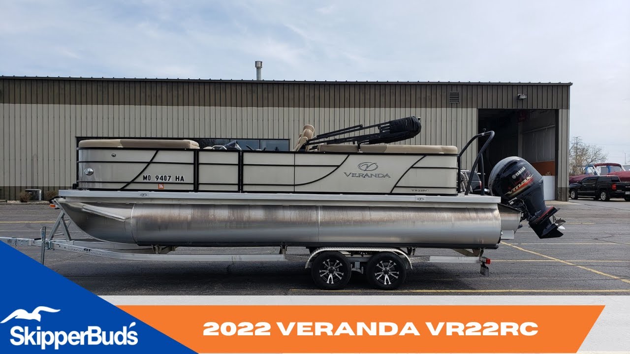 2022 Veranda VR22RC Pontoon Boat Tour SkipperBud's
