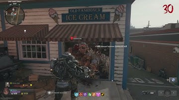 Black Ops 6 Zombies Mutant Injection Gameplay (How to turn into a Mangler, Liberty Falls Round 30)