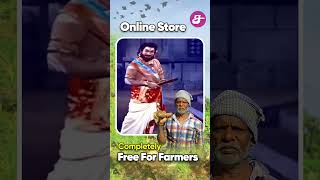 🌾 Free for Farmers! | Saraku App Tamil Promo – Thiruvilayadal Movie Scene | Sivaji | Nagesh