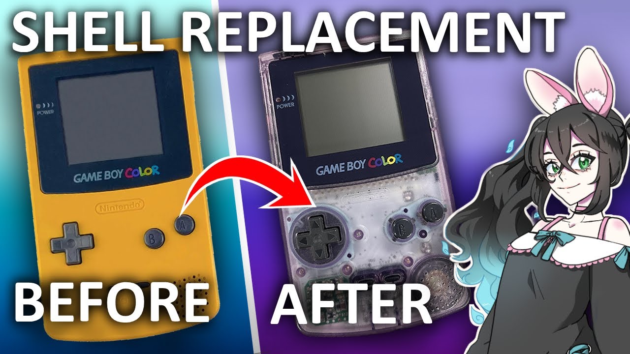 My First Gameboy Color Mod