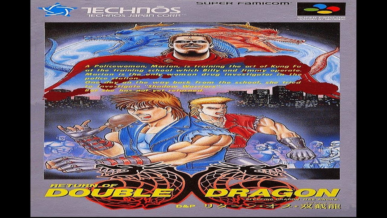 Return of Double Dragon (SNES) Playthrough (Hard) - YouTube