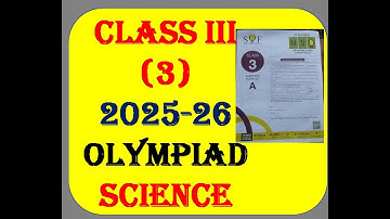 KLAS - 3: OLYMPIADE: WETENSCHAP: Met ANTWOORDEN: 2025 - 26