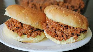 Easy Homemade Sloppy Joe Sandwiches by Cara's Recipes 2,039 views 7 months ago 1 minute, 29 seconds