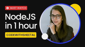 Node.js Beginner Tutorial in Hindi | Learn Node.js from Scratch | Node js in hindi