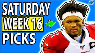 DRAFTKINGS NFL PICKS WEEK 16 SATURDAY DFS PICKS | 2020 Fantasy Football