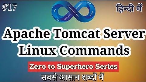 Apache Tomcat Server Commands in Linux in Hindi | Linux for Beginners 2024 | Linux Commands| #linux