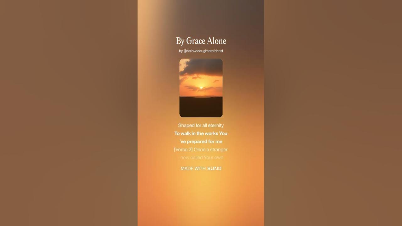 By Grace Alone | Original Worship Song (Inspired by Ephesians 2:1–10) By Grace Alone | Original Worship Song (Inspired by Ephesians 2:1–10)