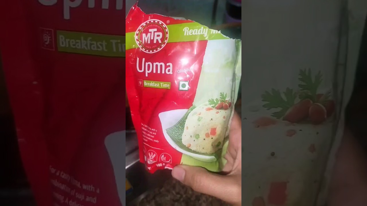 MTR upma recipe || Instant MTR ready mix upma recipe || 3 mint instant upma recipe