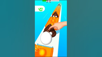 Pop Run 💩💩🤏 X-- level 166 #shorts