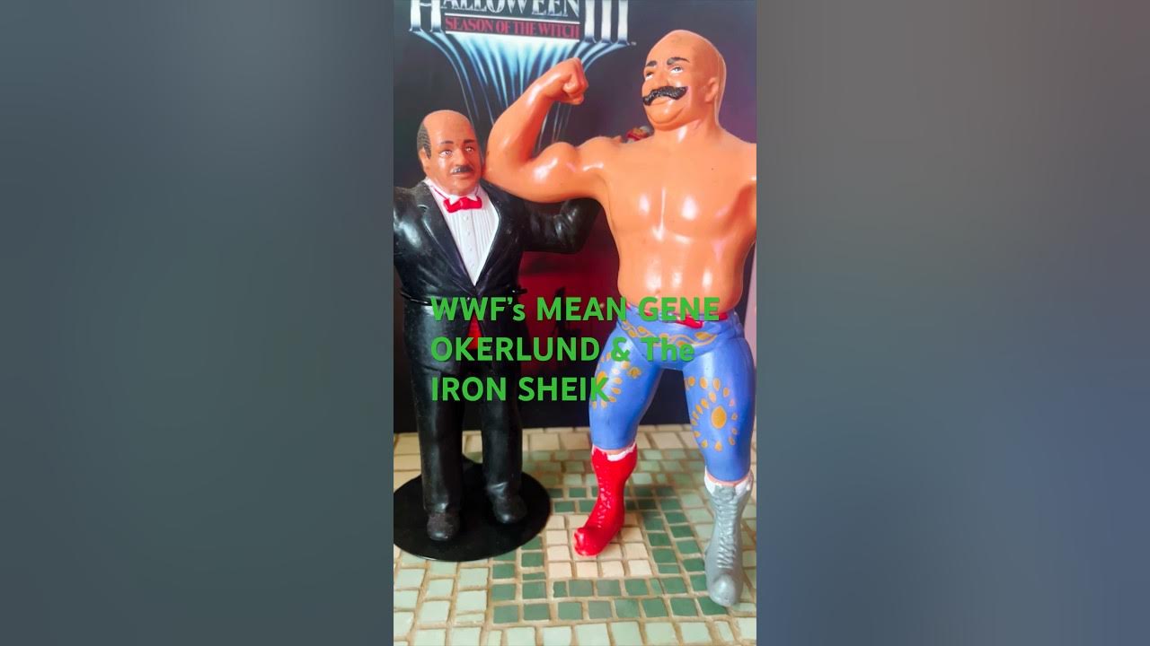LJN’s WWF MEAN GENE OKERLUND & The IRON SHEIK. shorts shortsvideo 