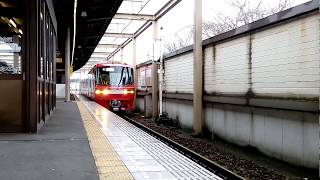 名鉄1806F(リニュパノ増･試運転) 試28ﾚ 本宿駅到着