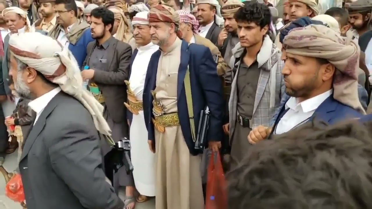 حظور الشيخ سيف الغولي الشيخ حنين قطينة في العفو عن مساعد الردماني  في قضيه المرحوم حامد علي الغولي