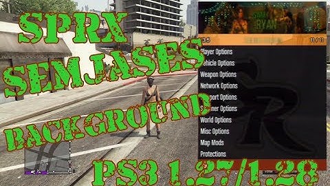 Sprx Semjases BackGround GTA V PS3 Instal+Download