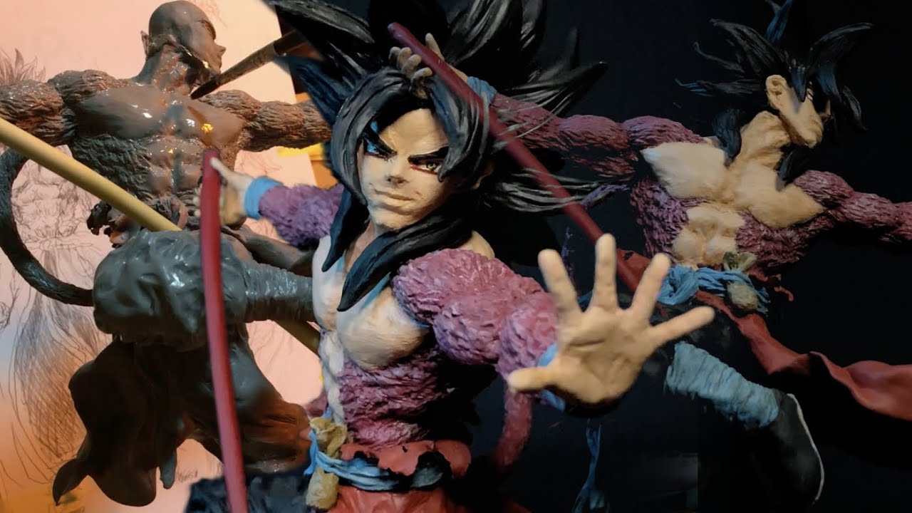 フィギュア制作】粘土で作る。孫悟空：ゼノ(SDBH) Sculpting SON GOKU
