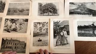 Philippine Islands 1914 Lot x 17 interesting photo views tribal ethnic nature urban