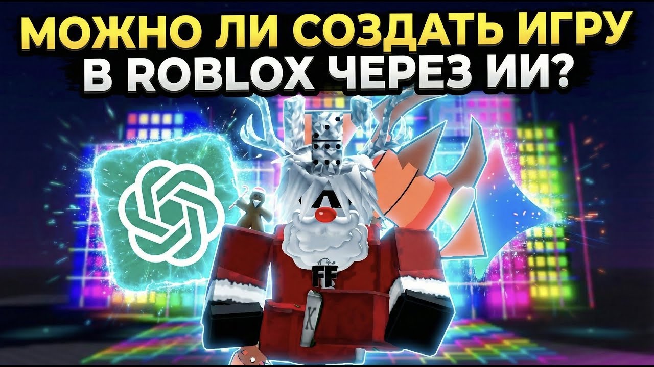 МОЖНО ЛИ СОЗДАТЬ ИГРУ В РОБЛОКС ЧЕРЕЗ ИИ???