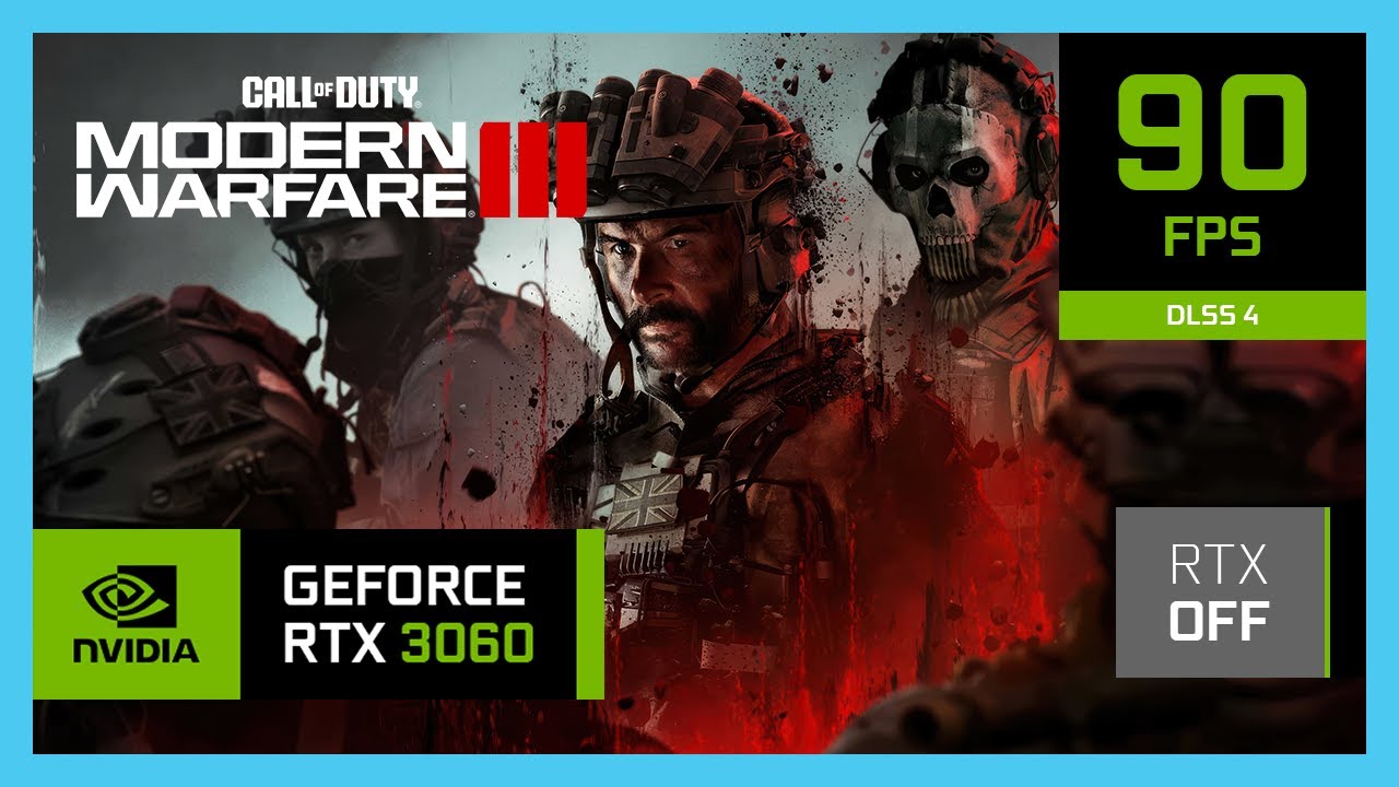 RTX 3060 Laptop - Call of Duty: Modern Warfare 3 2023 - 1080p, 1440p and 4K!