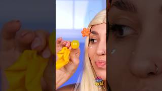 WOW!!! So Satisfying!🥰 Ice Ball with Doll!#shorts