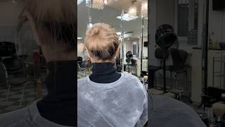 EASY 2 Minute Rolled Chignon Bun Hair Tutorial #hairstyle #bunhairstle #flowerbunhairstylesforgirls