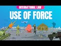 Use of force  international law simplified lex animata by hesham elrafei