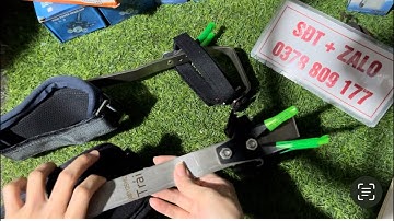 Guốc Trèo Cây Inox Hàng Cao Cấp - Guốc Trèo Cây Bắt Ong Mới Nhất