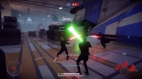 Luke Outduels Darth Vader & Count Dooku | Star Wars Battlefront 2: Heroes vs Villains Gameplay