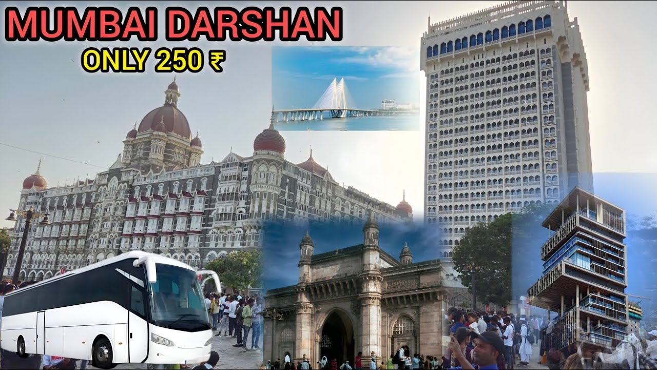 Explore MUMBAI Like a Local with Anjali Tour!🧳Mumbai Darshan Only 250 Rs | Mumbai Tourist Places