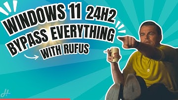 How to Create a Windows 11 24H2 Bootable USB Using Rufus – Full Tutorial (Bypass TPM, RAM and more)