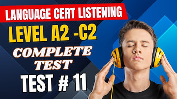 C1 Level Language Cert Listening Practice Test | SELT Listening | Practice Test 3