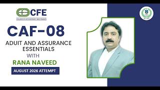 Lectures 37| Audit Sampling: ISA 530 | Sir Rana Naveed | 17 June 2026
