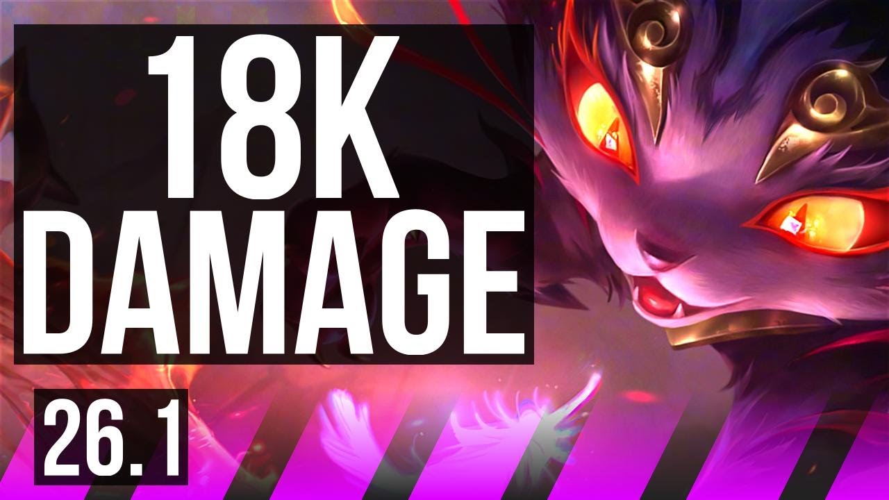 YUUMI & Nilah vs LUX & Lucian (SUP) | 18K damage, 6k gold comeback | NA Master | 26.1