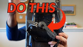 Two MUST SEE tips for MSR Snowshoes // Secure your straps & field repair using Televator