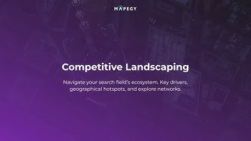 Data-driven Competitive Landscape Analysis to Analyze Your Competitors | MAPEGY