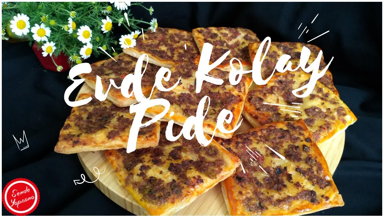 Evde Yapabileceğiniz en Pratik Kıymalı Pide Tarifi