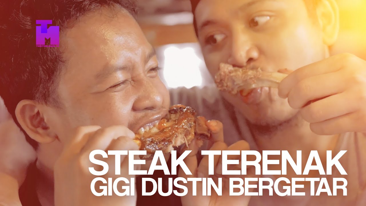 STEAK TERENAK DI BANDUNG ft. Dustin | Tretan Muslim Kuliner